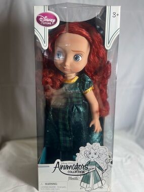 Disney Merida Doll with Red Hair and Green Dress